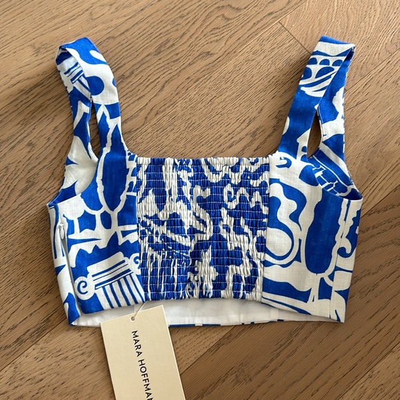 Mara Hoffman Jini Hemp Crop Top - Picture 5 of 8